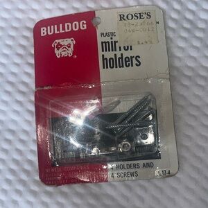 Bulldog Plastic Mirror Holders with Screws
